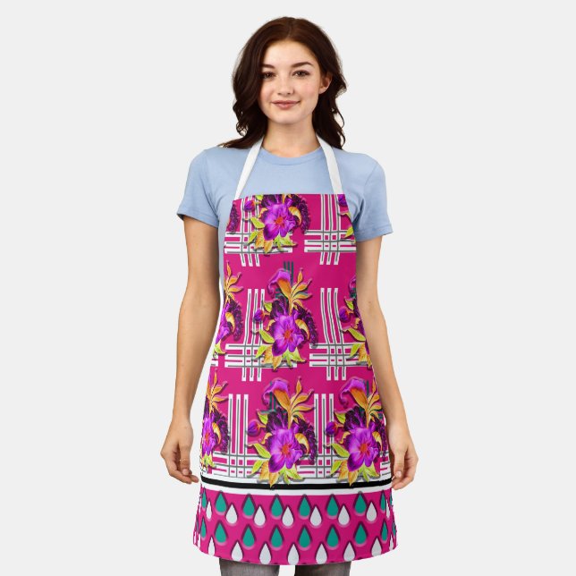 pattern design  apron (Worn)