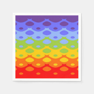 Pattern Design chakra coloured + your ideas Napkin