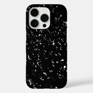 Pattern Design in Black and White iPhone 16 Pro Case