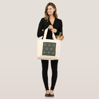 Pattern Design Large Tote Bag