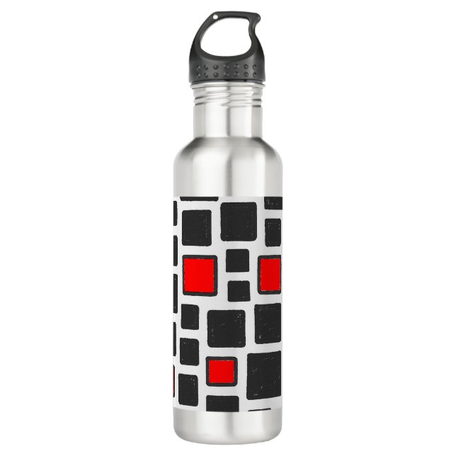 Pattern desing 710 ml water bottle (Front)