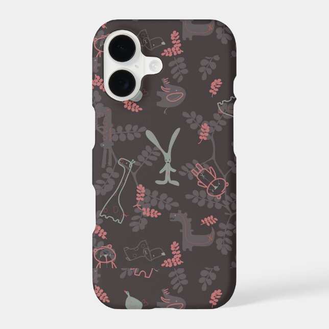 pattern displaying baby animals 1 (Back)