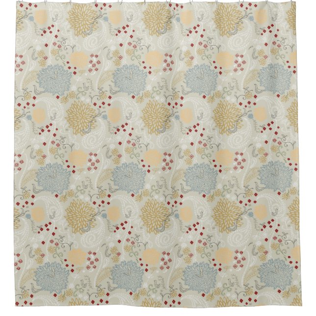 pattern displaying curly garden (Front)