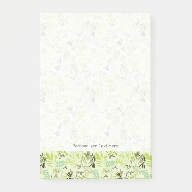 pattern displaying little baby birds post-it notes (Front)