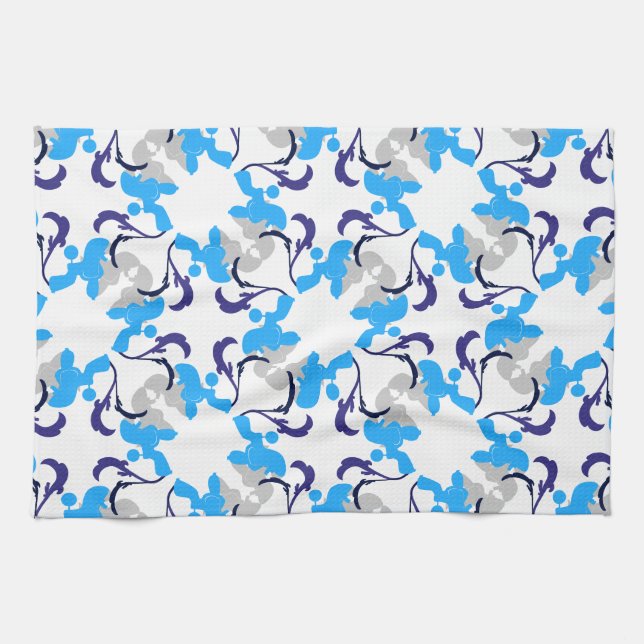 Pattern Dogs Kitchen Towel (Horizontal)