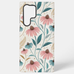 Pattern Echineceas Glitter Samsung Galaxy Case