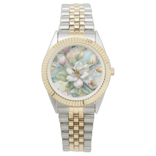 Pattern Elegant Magnolias Watch