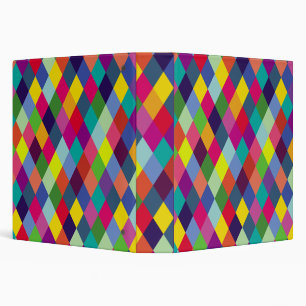 Pattern Fashion Colourful- Modern spring hipster Binder