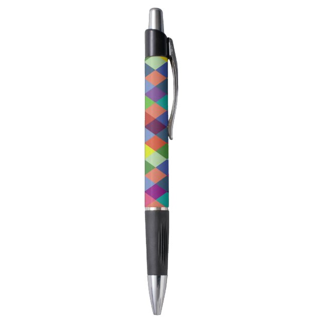 Pattern Fashion Colourful- Modern spring hipster Pen (Bottom (Vertical))
