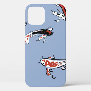 Pattern fish carp koi koi carp iPhone 12 case