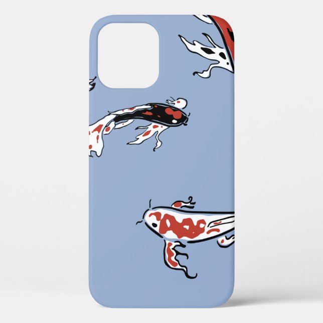 Pattern fish carp koi koi carp Case-Mate iPhone case (Back)
