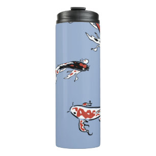 Pattern fish carp koi koi carp thermal tumbler