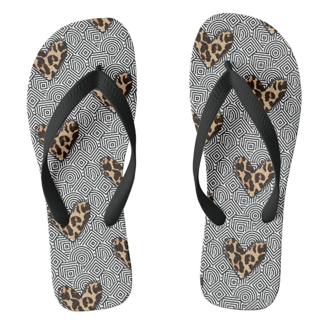 pattern flip flops (Footbed)