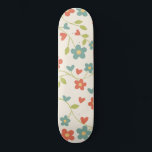 Pattern Floral Skateboard<br><div class="desc">Flowers Pattern Skateboards MIGNED Design</div>