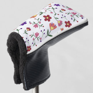 pattern flowers- golf head cover