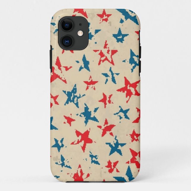 Pattern for 4th of July Case-Mate iPhone Case (Back)