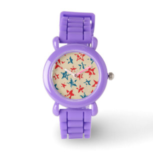 Pattern for 4th of July Watch