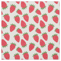Pattern for face mask strawberry cute red