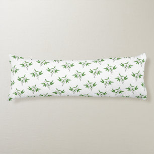 Pattern from bamboo twigs body pillow