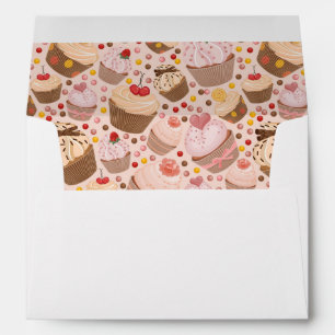Pattern from celebratory cupcakes envelope