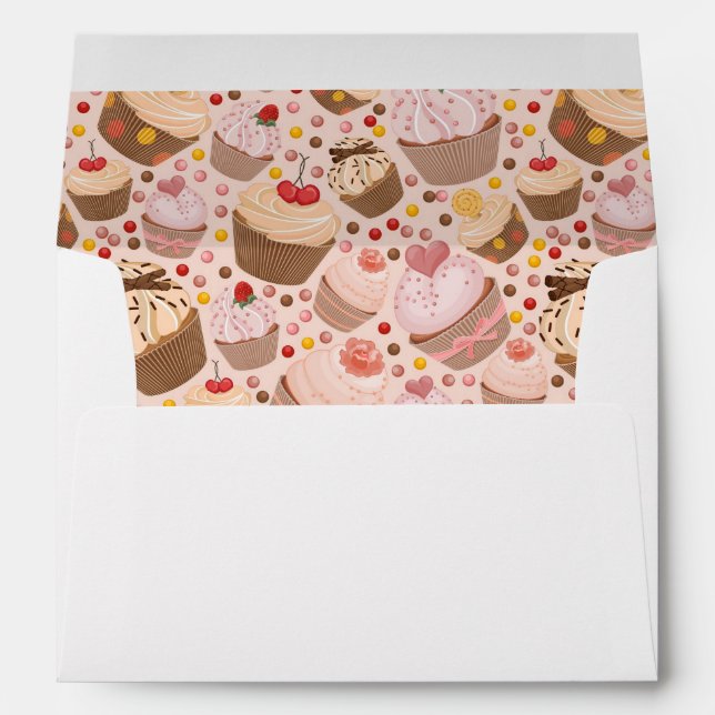 Pattern from celebratory cupcakes envelope (Back (Bottom))