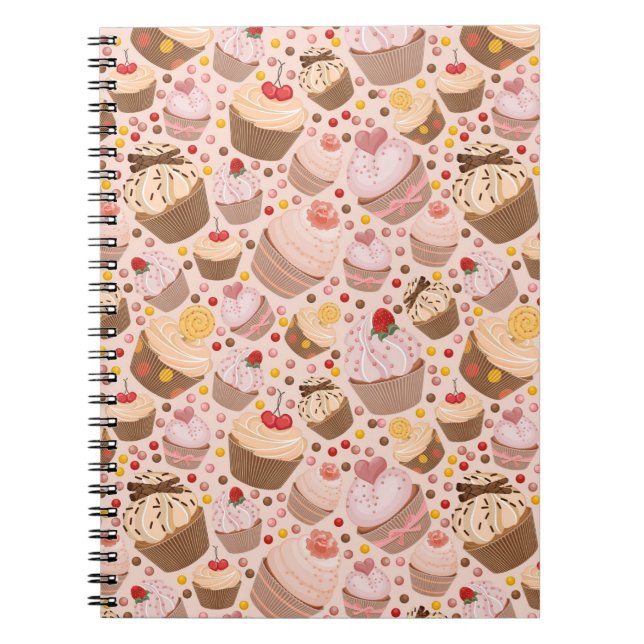 Pattern from celebratory cupcakes notebook (Front)