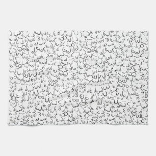 Pattern funny humour kitchen towel