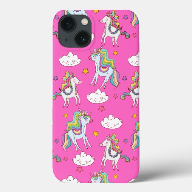 Pattern Funny Unicorn Cute      Case-Mate iPhone Case (Back)