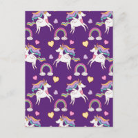 Pattern Funny Unicorn Magic Horse Cute    