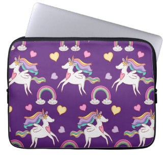 Pattern Funny Unicorn Magic Horse Cute      Laptop Sleeve