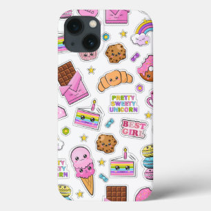 Pattern Funny Unicorn Magic Rainbow Cute     iPhone 13 Case