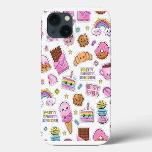 Pattern Funny Unicorn Magic Rainbow Cute     iPhone 13 Case