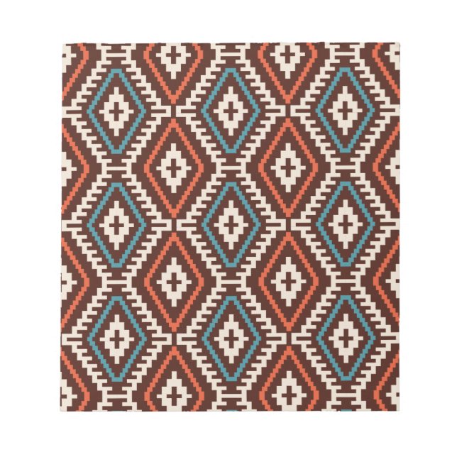 Pattern Geometric  Fashion Stylish Cute       Notepad (Front)