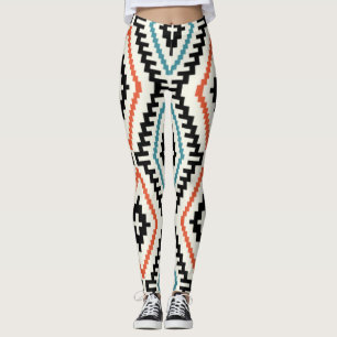 Pattern Geometric Fashion Stylish Trendy Leggings