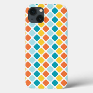 Pattern Geometric Vintage Stylish Modern iPhone 13 Case
