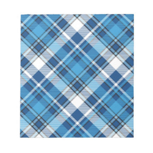Pattern Geometric Vintage Trendy Blue           Notepad