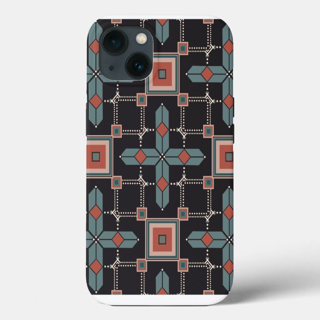 Pattern Geometric Vintage Trendy             Case-Mate iPhone Case (Back)
