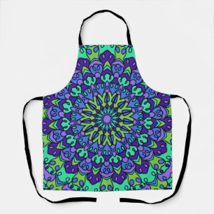 Pattern Geometric Vintage Trendy Cute        Apron