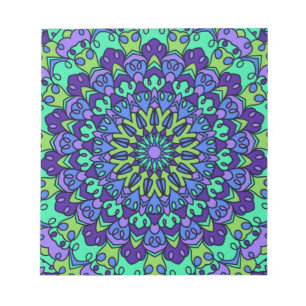 Pattern Geometric Vintage Trendy Cute Notepad