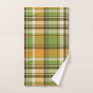 Pattern Geometric Vintage Trendy Fashion Hand Towel