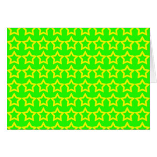 Pattern: Green Background with Yellow Stars