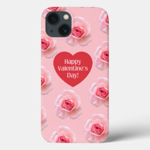 Pattern Happy Valentine`s Day 2023 Background    iPhone 13 Case
