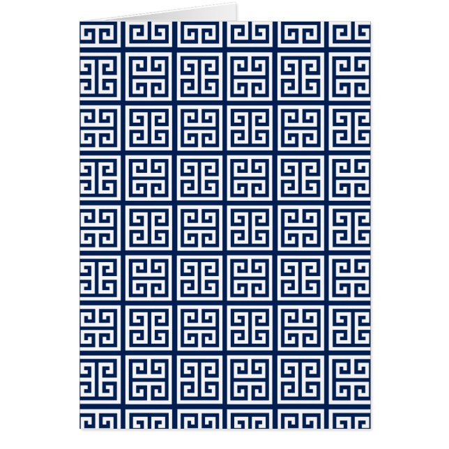 Pattern in Blue & White (Front)