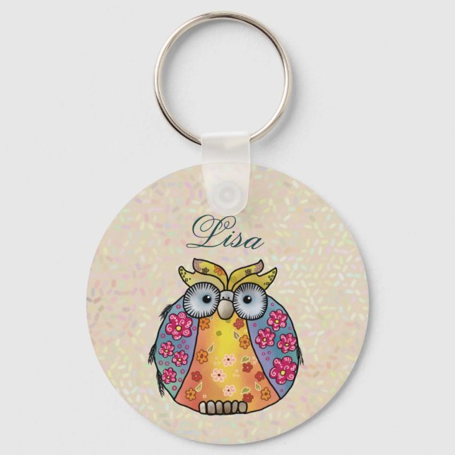 pattern keychain (Front)