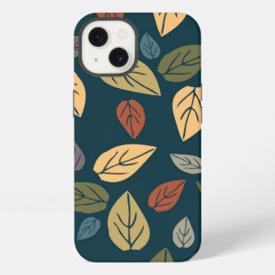 pattern leaves iPhone 13 case