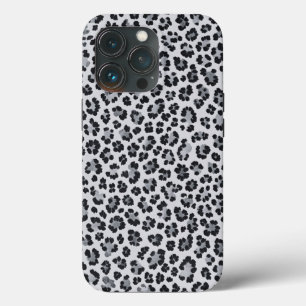 Pattern Leopard Print Gray iPhone 13 Pro Case