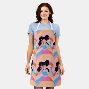 PATTERN LINES AND SHAPES APRON