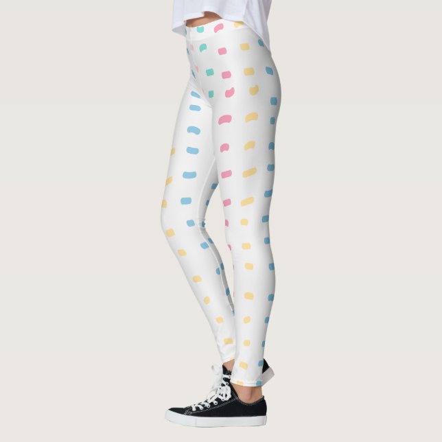 Pattern lines leggings (Left)