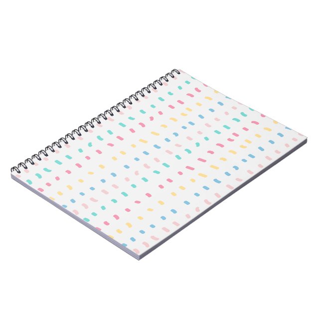Pattern lines notebook (Left Side)