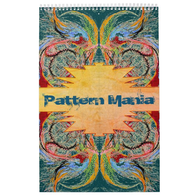 Pattern Mania Art Calendar (Cover)